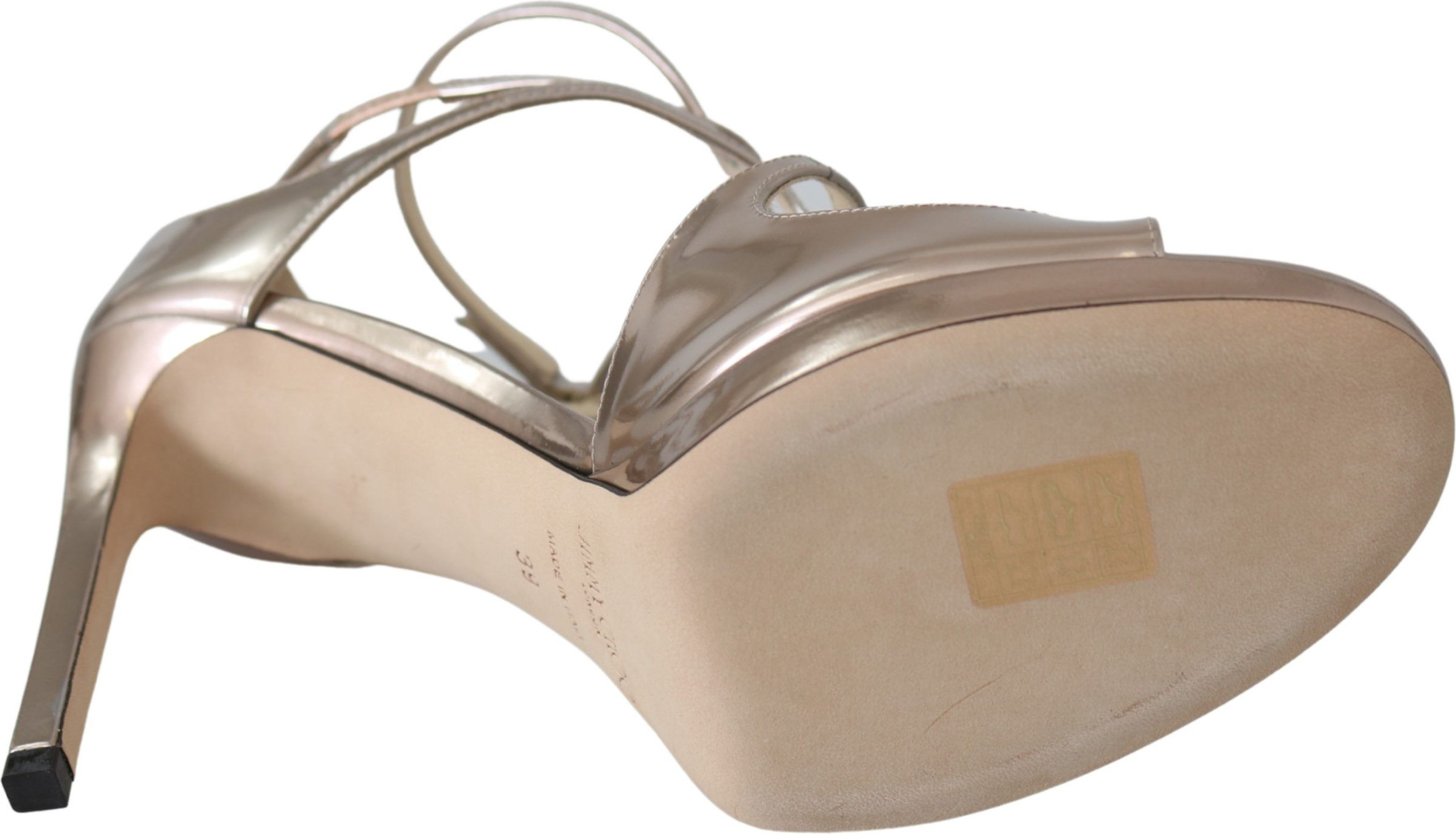 Jimmy Choo Eyewear ning Ballet Pink Charmdli Lance Sandal Shipkalari