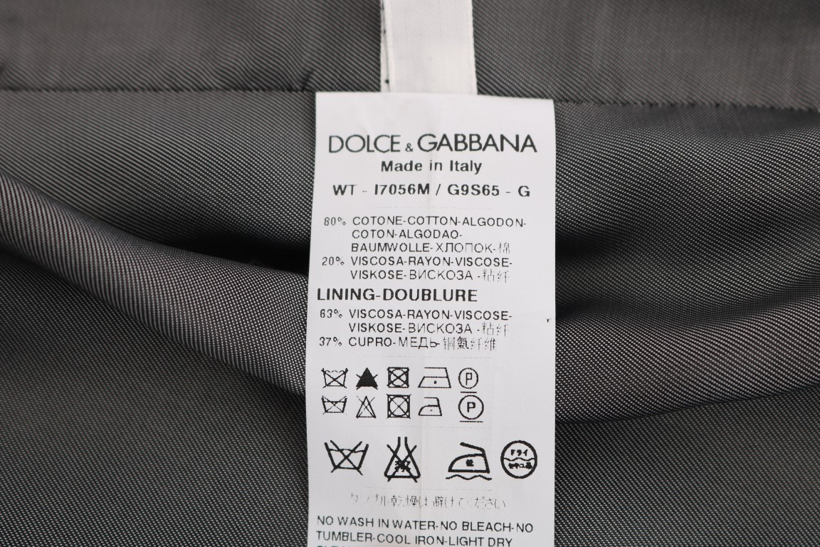 Dolce & Gabbana Black STAFF Paxta Jorif Kiyimi