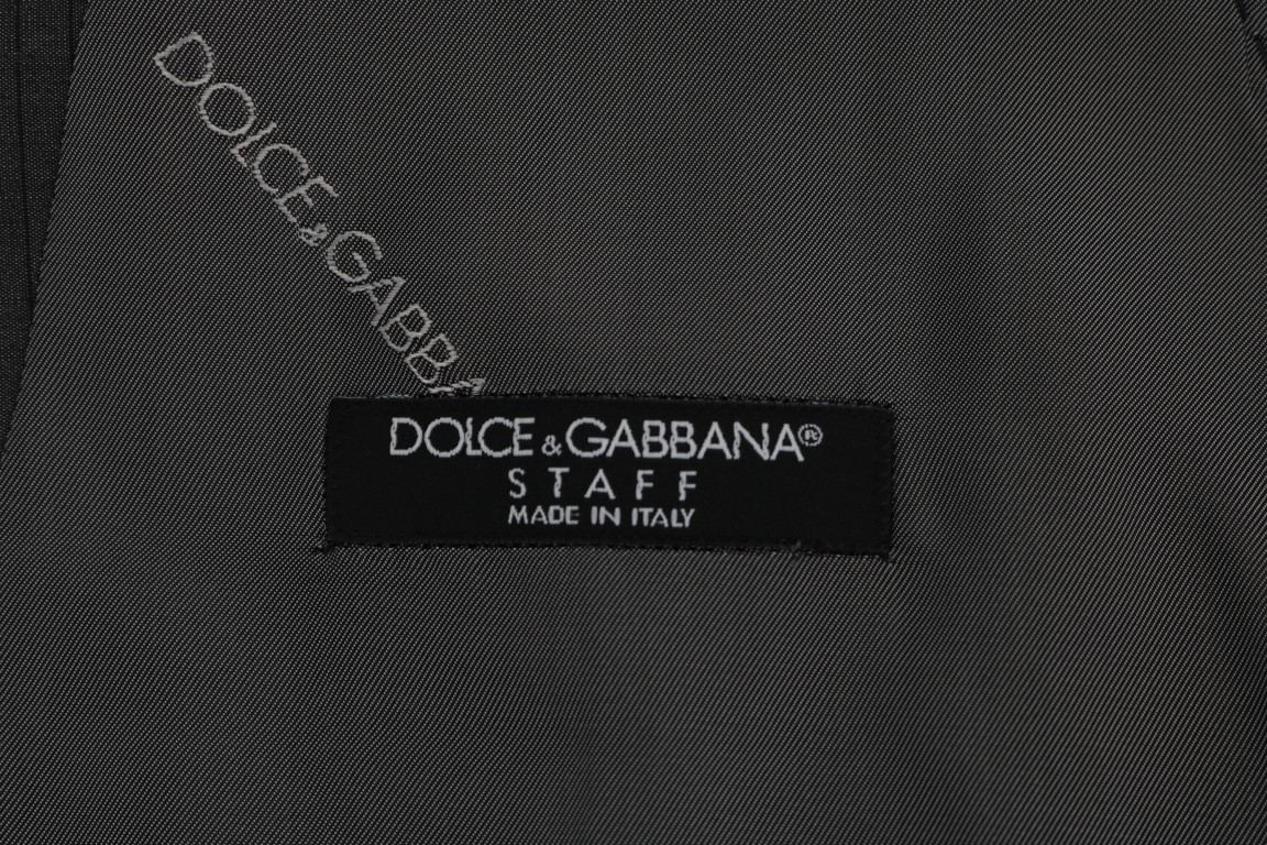 Серый жилет STAFF от Dolce & Gabbana