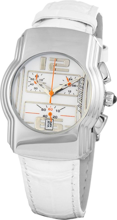 Watch Chronotech White Leather