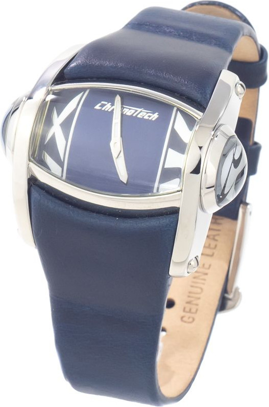 Watch Chronotech Blue Leather Watch