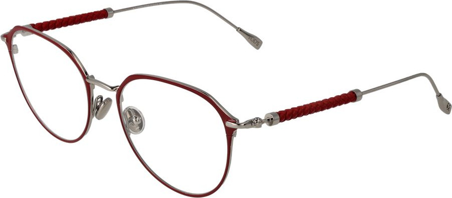 Tods Qizil Metall Ko'zoynak Ramkalari