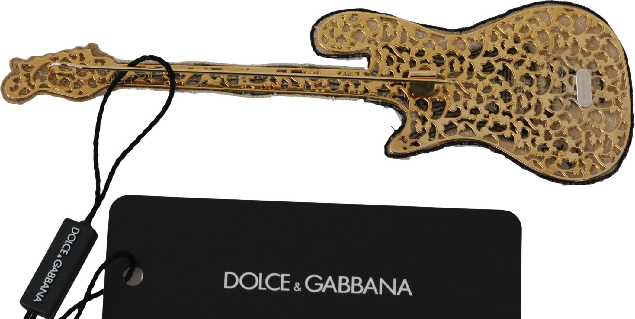 Брошь Dolce & Gabbana в виде гитары