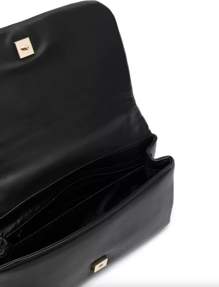 Crossbody bag Plein Sport Elegant Black Crossbody with Gold Chain Accent