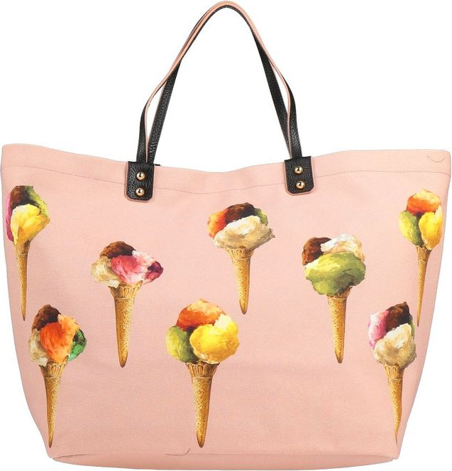 Shopper Dolce & Gabbana Elegant Pink Cotton Shopper