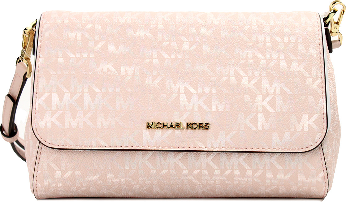 Crossbody Bag Michael Kors Jet Set Medium Powder Blush