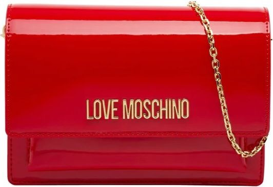 LOVE MOSCHINO Chic Crimson Crossbody sumkasi