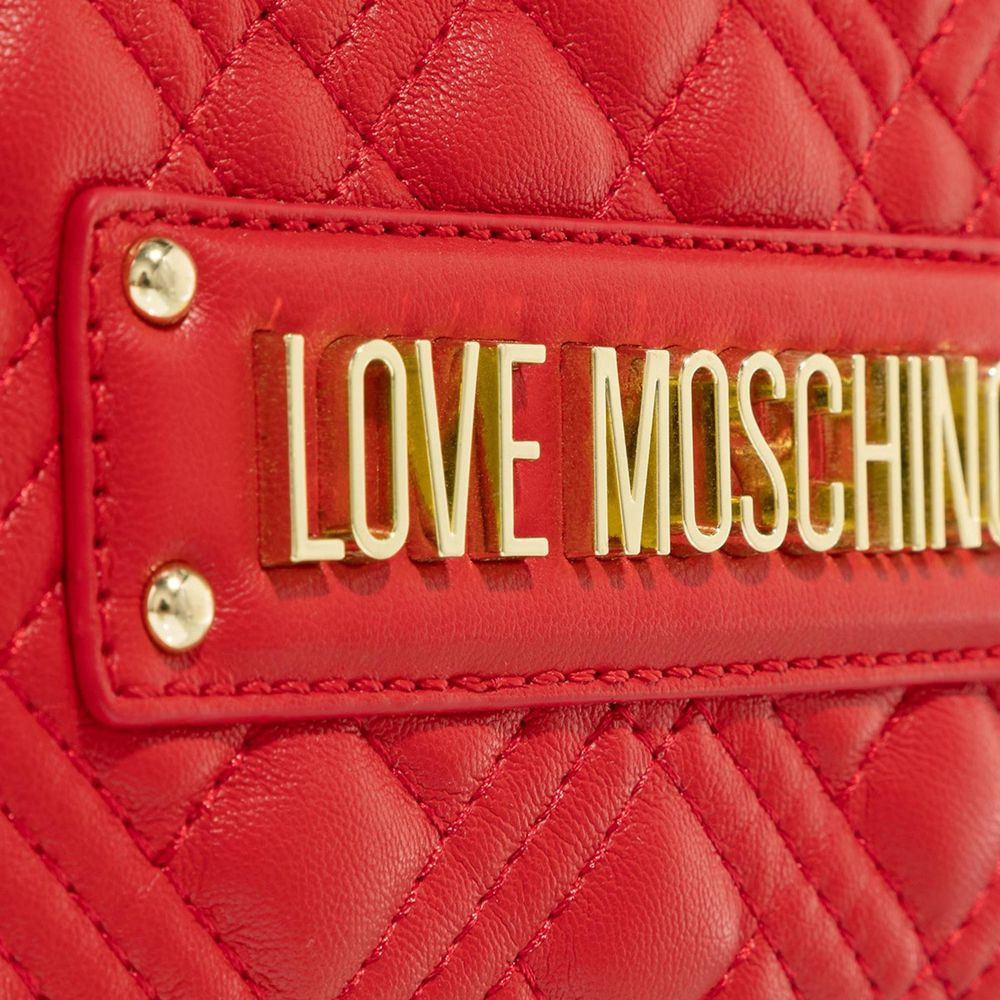 Shoulder Bag LOVE MOSCHINO Chic Pink Hobo