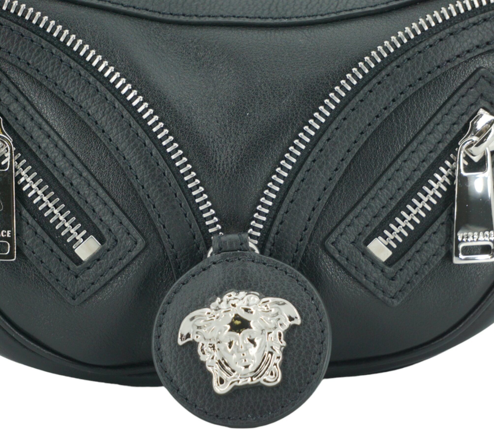 Сумка через плечо Versace Elegant Black Mini Hobo