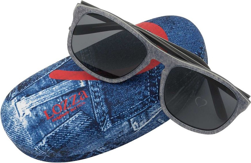 Sunglasses Lozza Blue Acetate Sunglasses