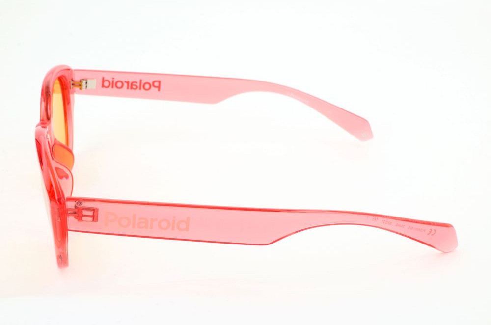 Polaroid Pink Zamshakli Ko'zoynak