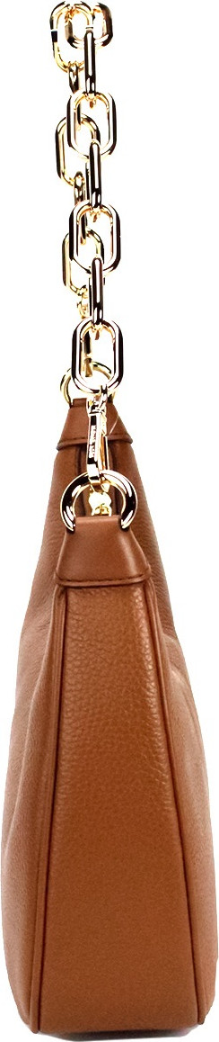 Crossbody sumkasi Michael Kors Cora Katta Luggage Zip Pouchette Zanjirli Yelkadan Osiladigan Sumka