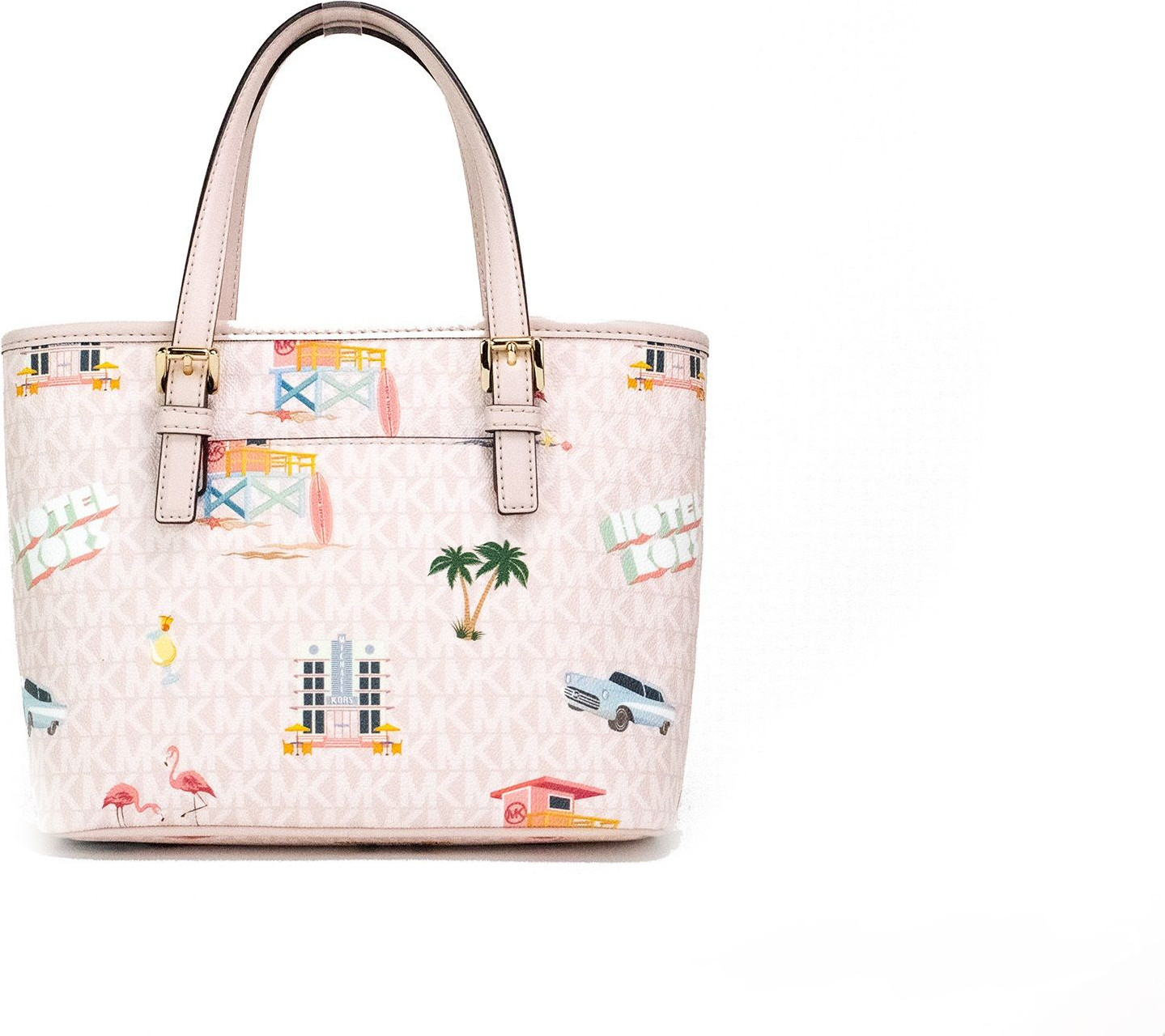 Tote sumkasi Michael Kors Jet Set Beach Powder
