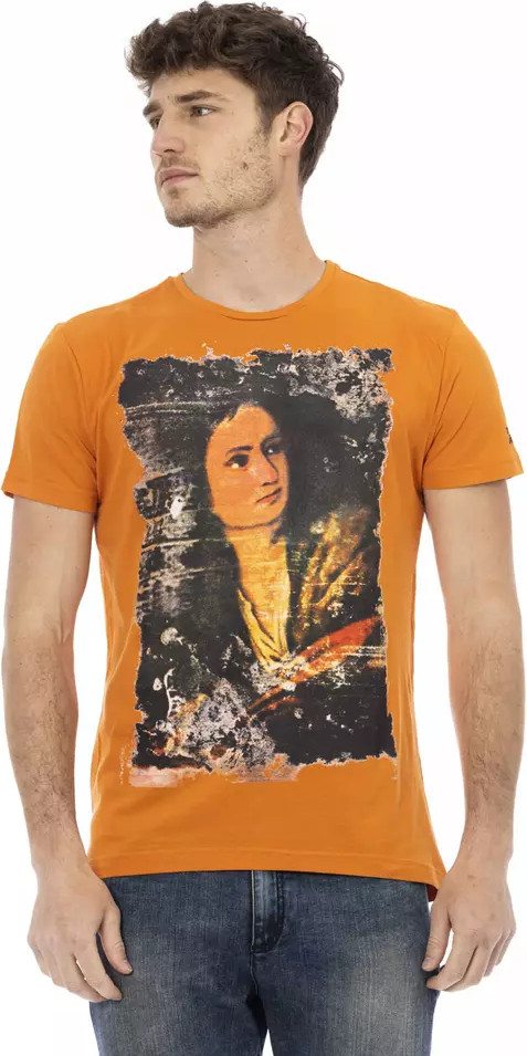 Футболка Trussardi Action Orange с коротким рукавом
