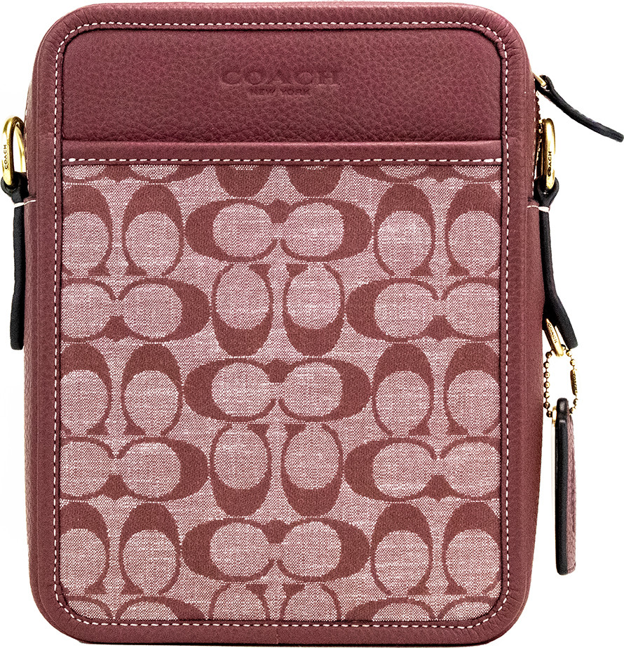 Crossbody Bag Coach Sullivan Wine Signature