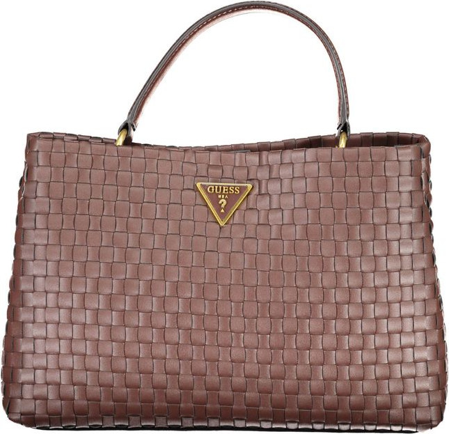 Handbag Guess Shoes Brown Polyethylene