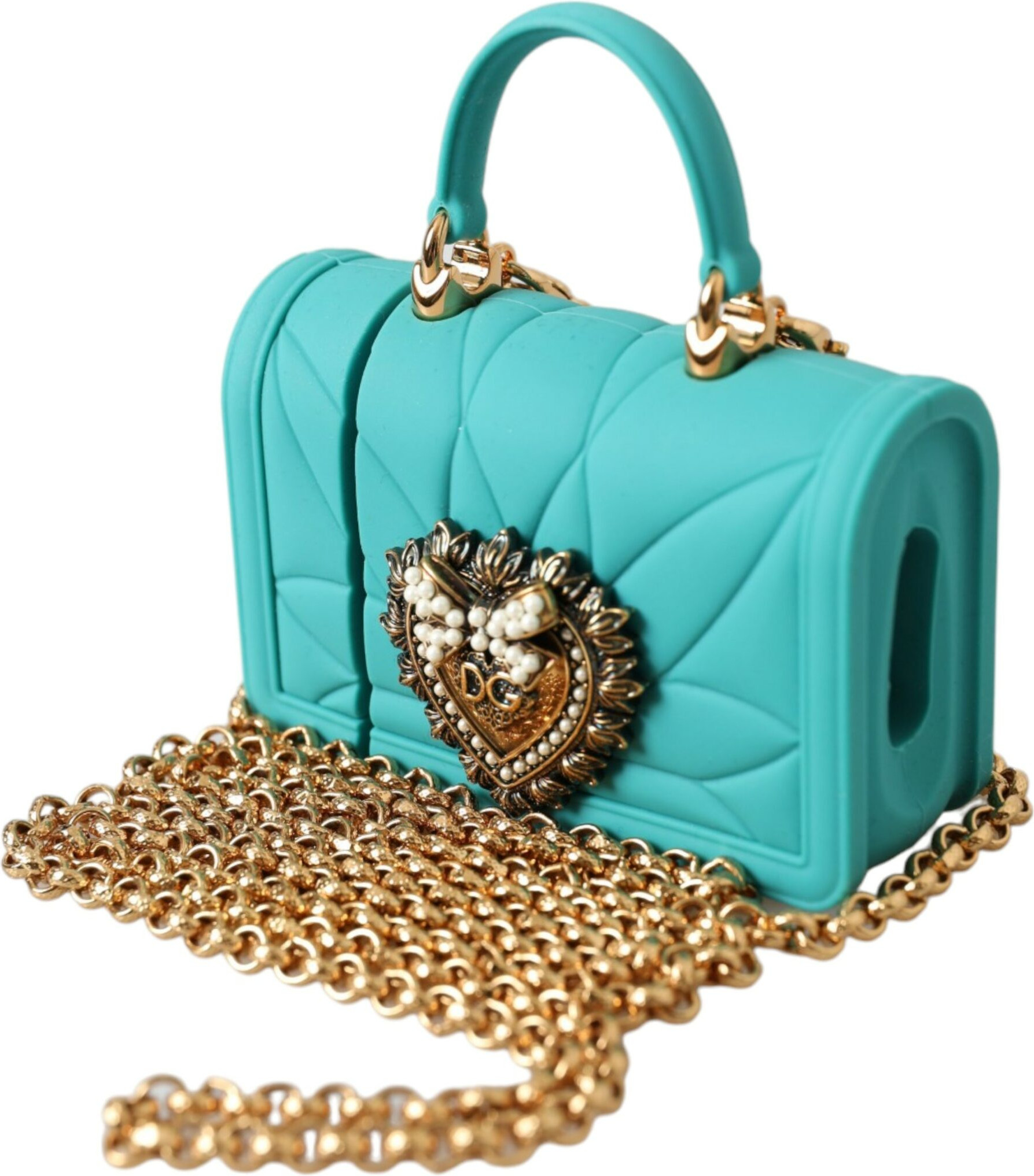 Airpods uchun qopqok Dolce & Gabbana Turkiz Silikon Devotion