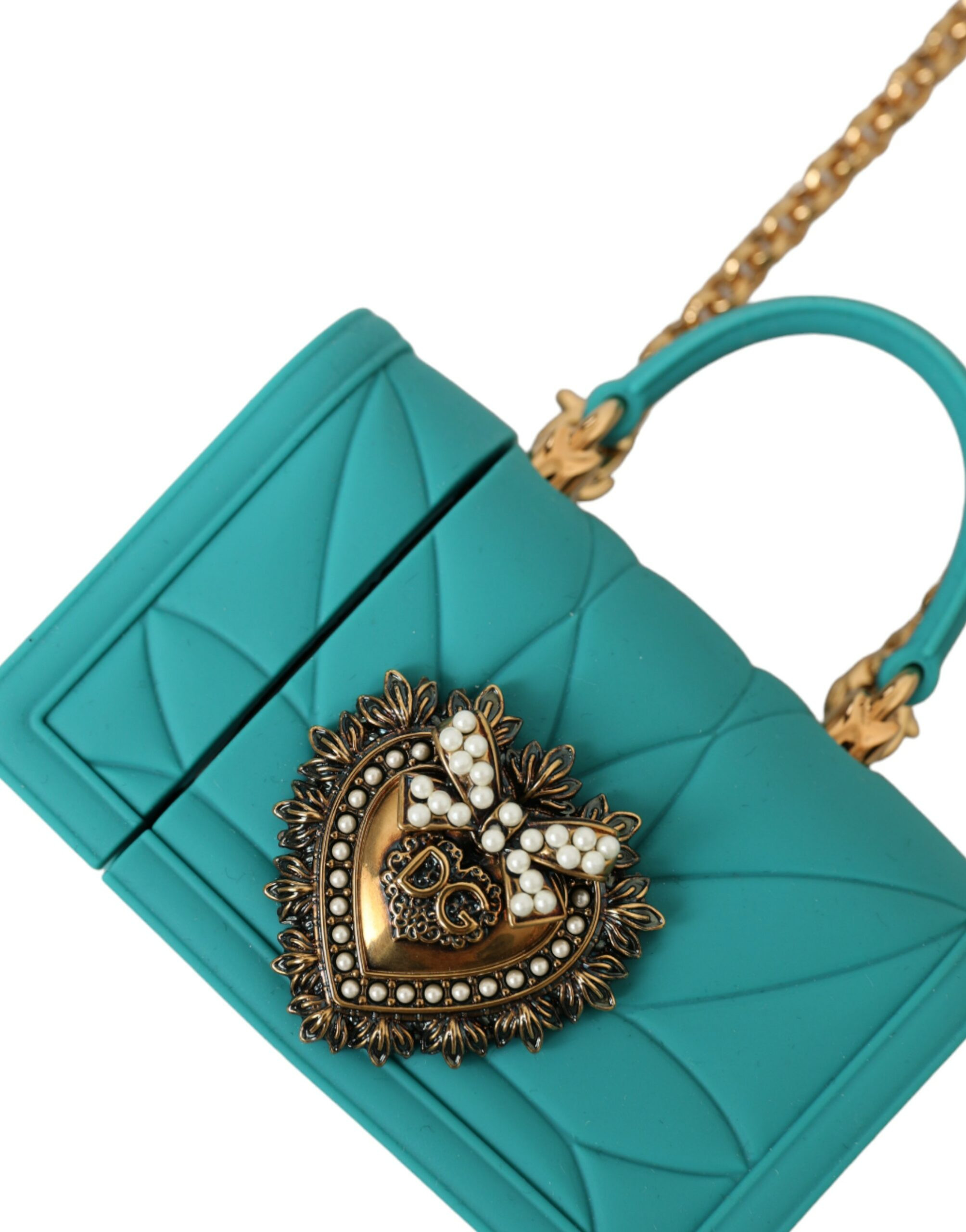 Airpods uchun qopqok Dolce & Gabbana Turkiz Silikon Devotion