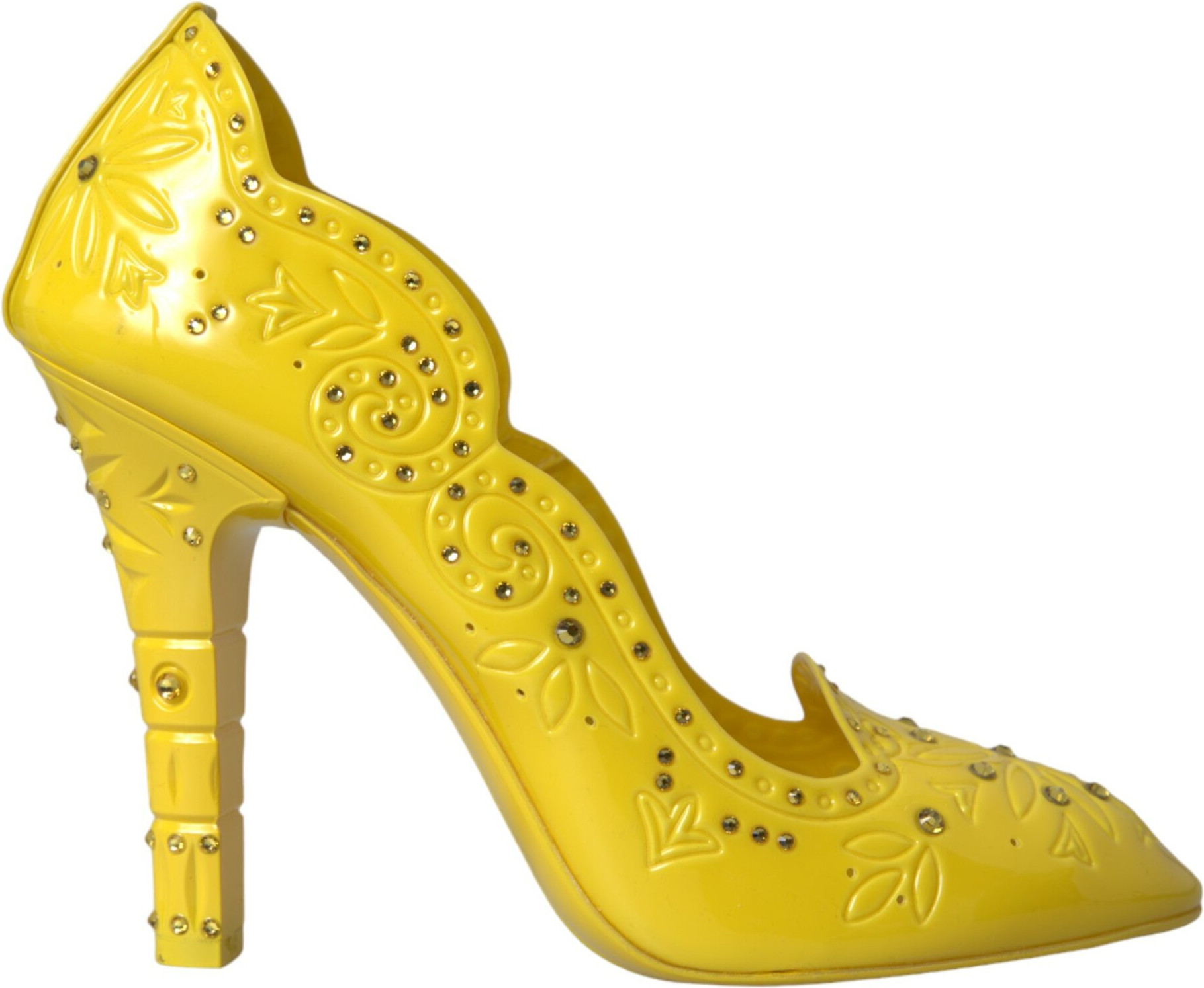 Oyoq kiyimlari Sariq Kristall CINDERELLA Pumps Dolce & Gabbana