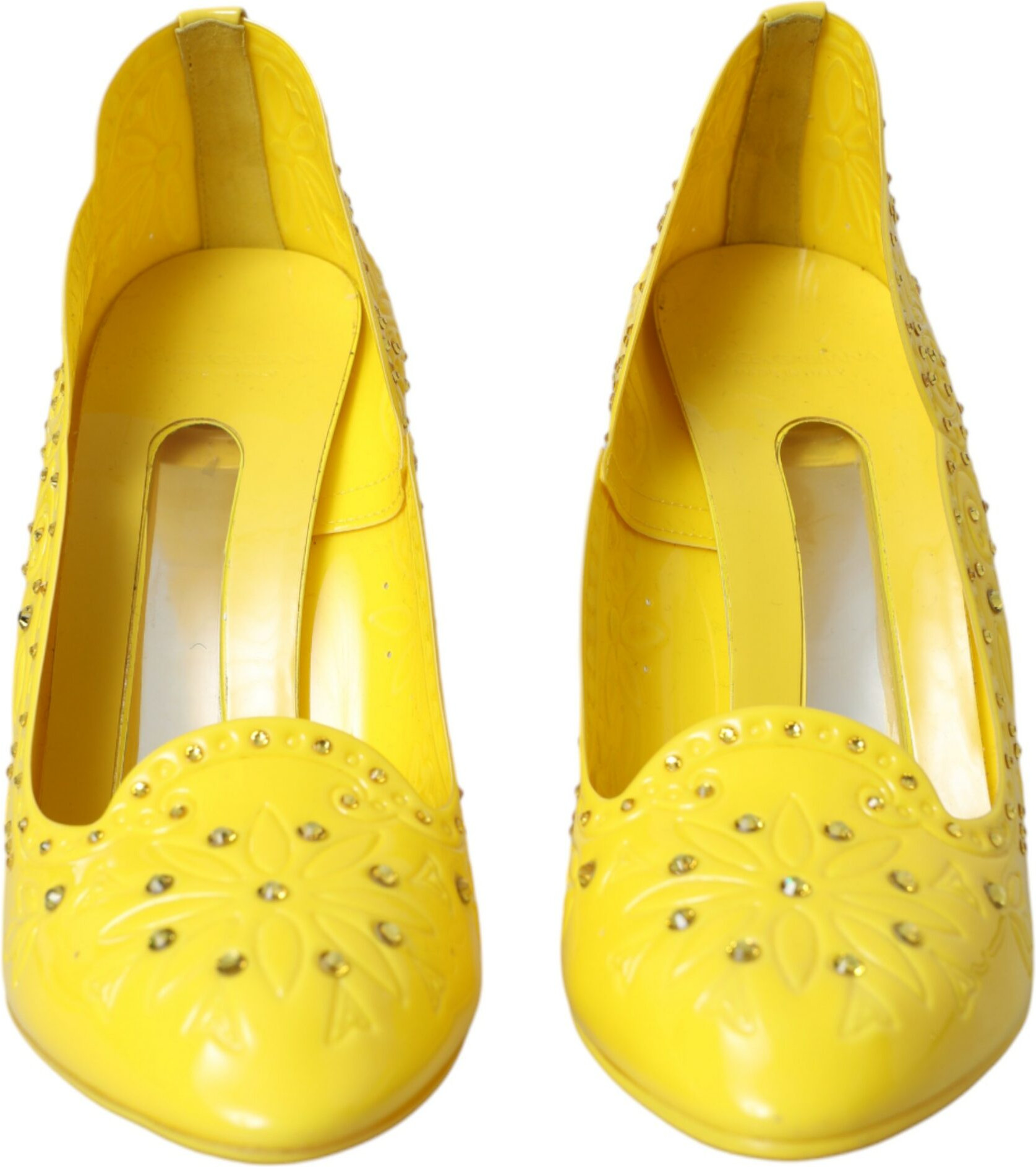 Oyoq kiyimlari Sariq Kristall CINDERELLA Pumps Dolce & Gabbana