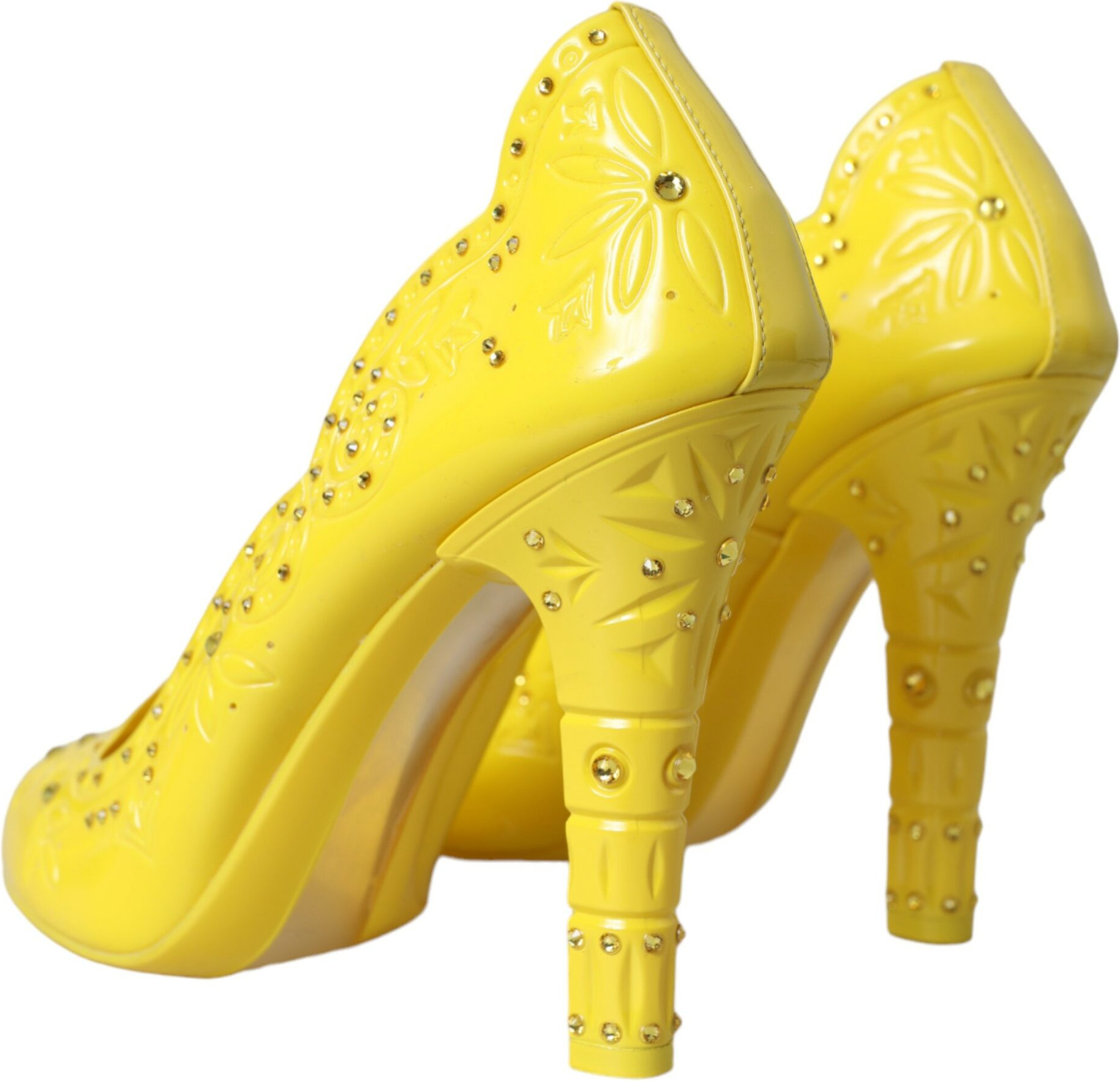 Oyoq kiyimlari Sariq Kristall CINDERELLA Pumps Dolce & Gabbana