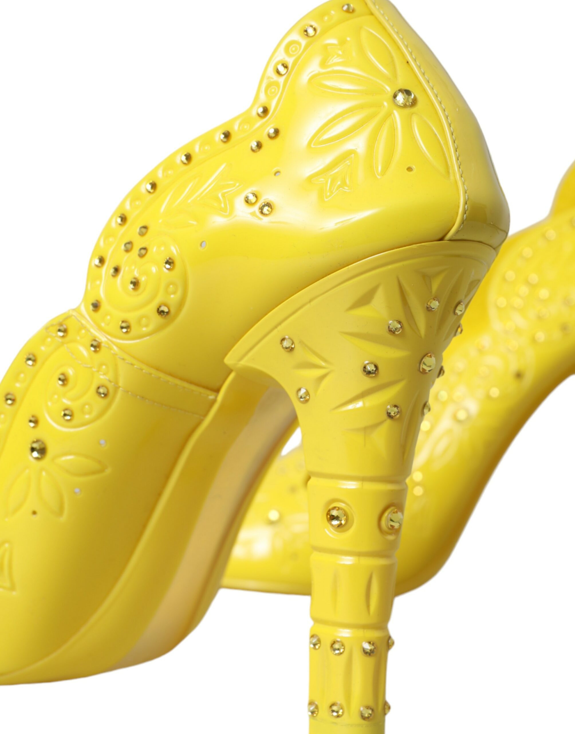 Oyoq kiyimlari Sariq Kristall CINDERELLA Pumps Dolce & Gabbana