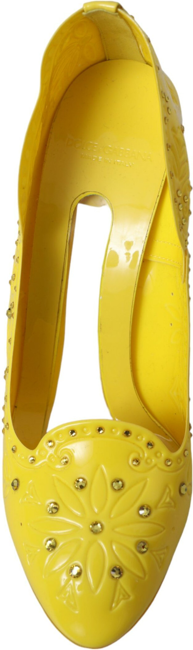 Oyoq kiyimlari Sariq Kristall CINDERELLA Pumps Dolce & Gabbana