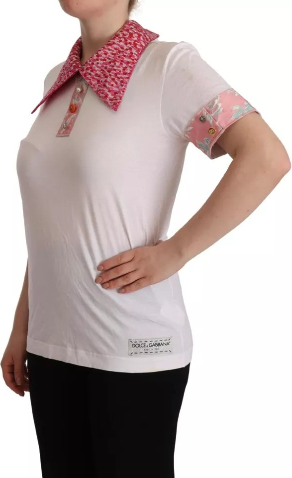 Polo top Dolce & Gabbana White Sartoria