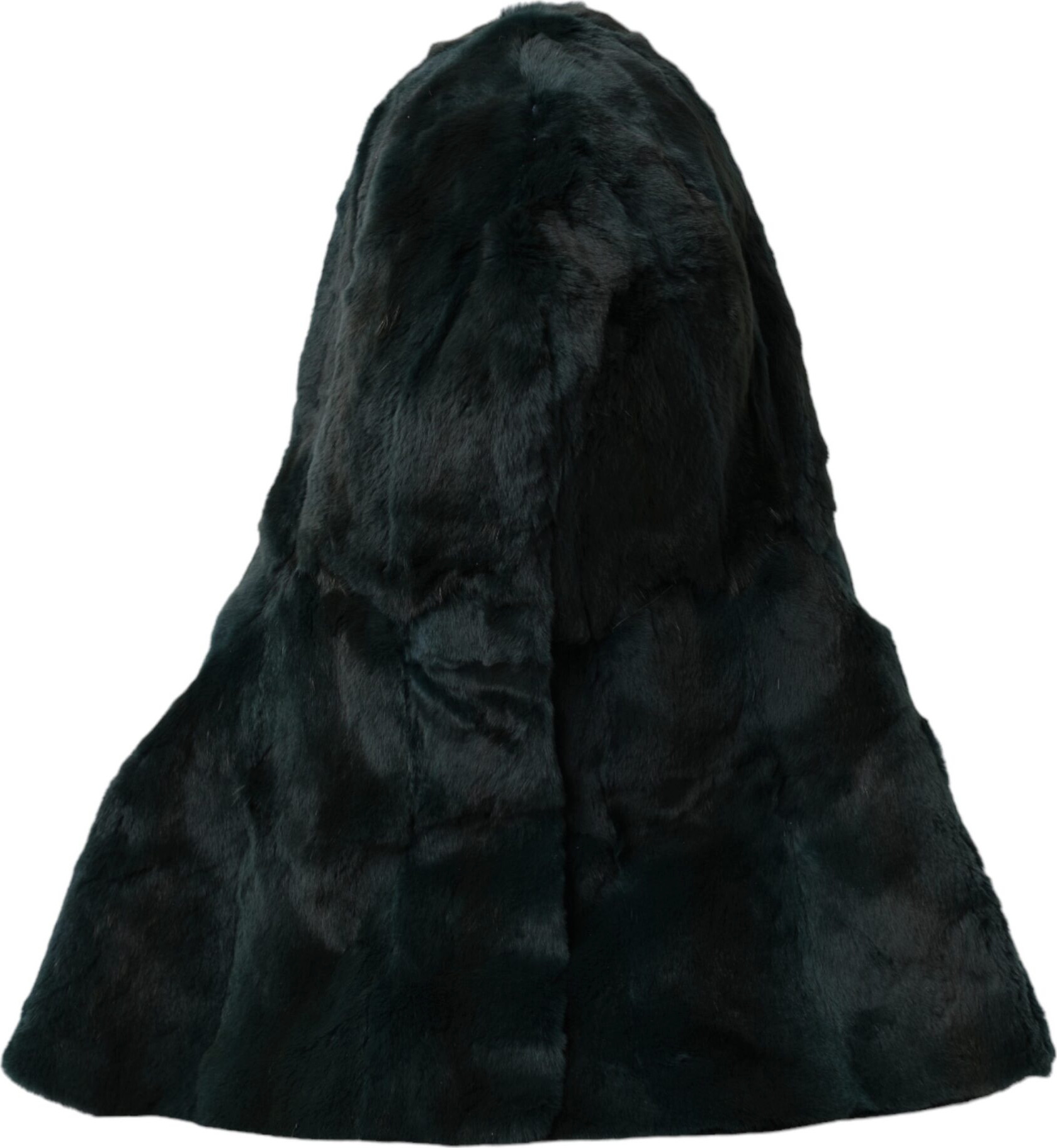 Dolce & Gabbana Black Weasel Fur Bosh Bosh Shakl