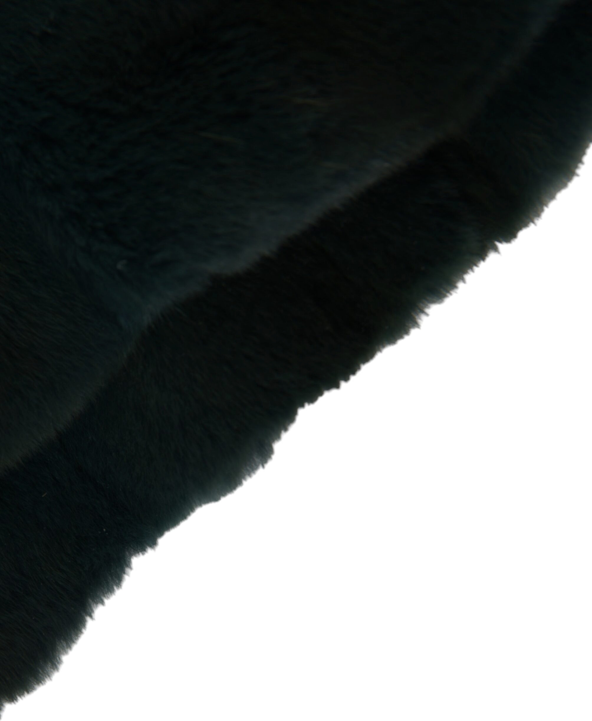Dolce & Gabbana Black Weasel Fur Bosh Bosh Shakl