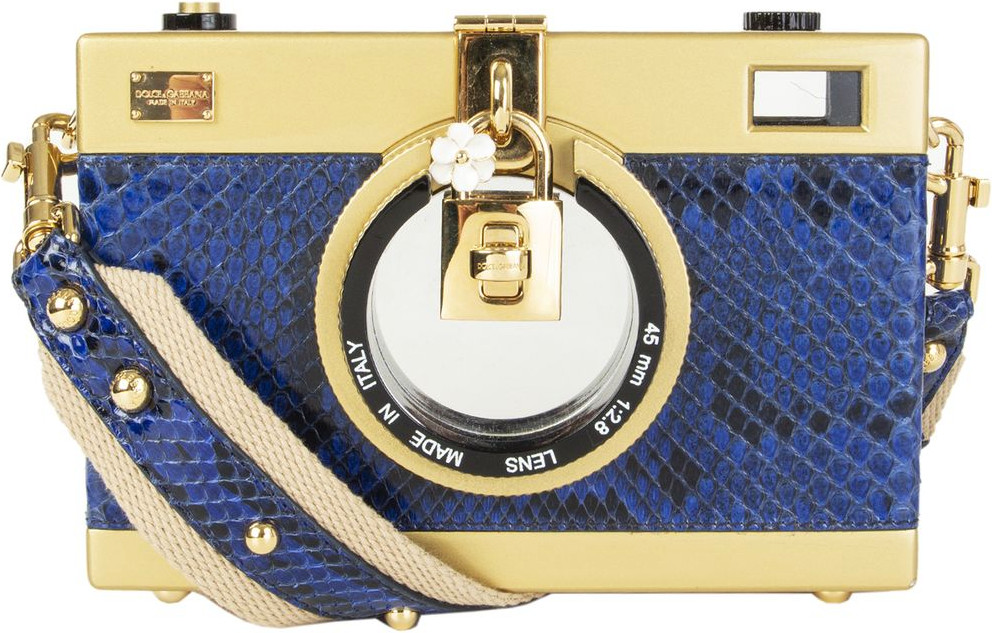 Сумка через плечо Dolce & Gabbana из питона