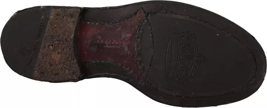 Leather Dress Shoes Dolce & Gabbana