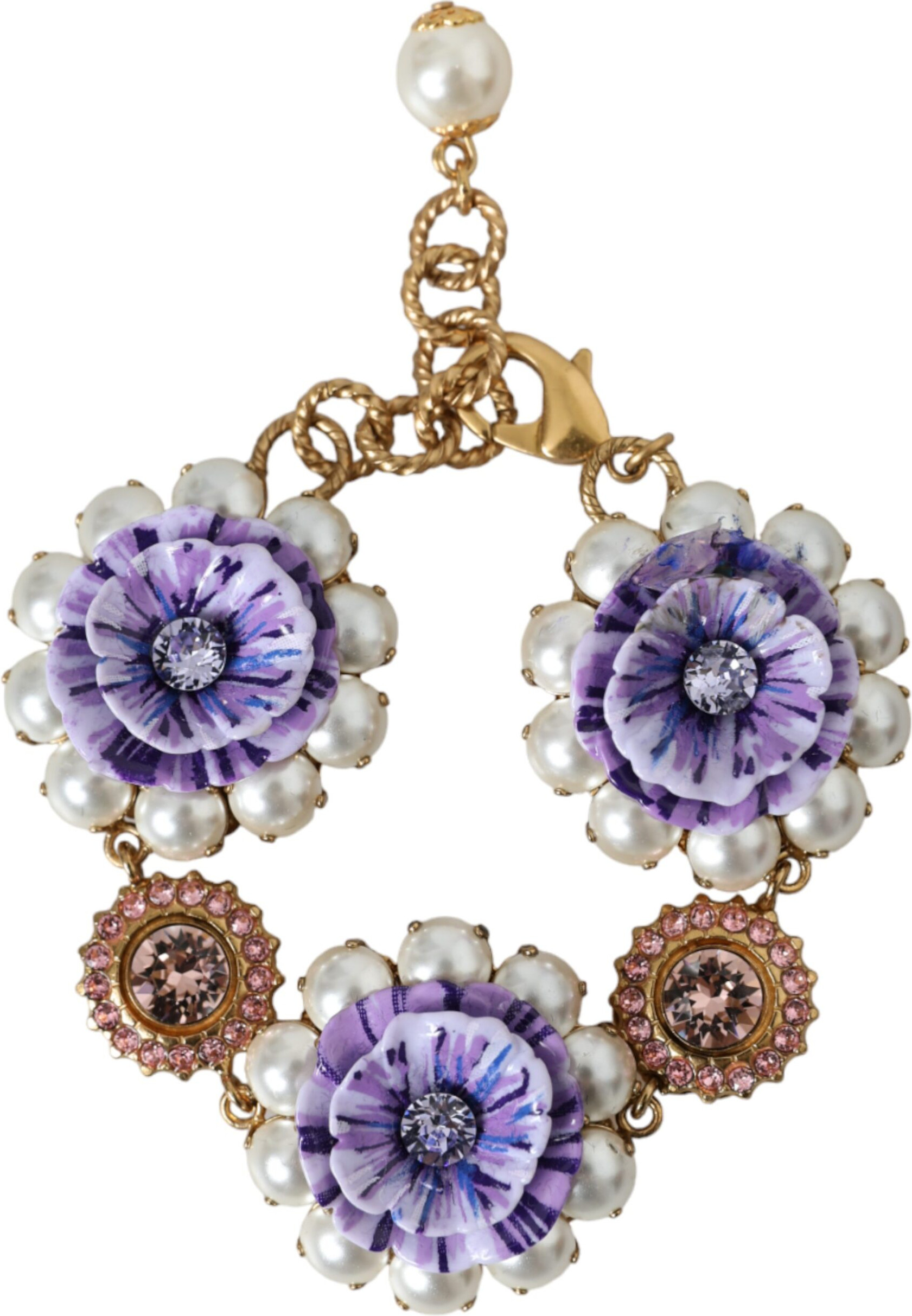 Bracelet Dolce & Gabbana Gold FIORI BLOOMING