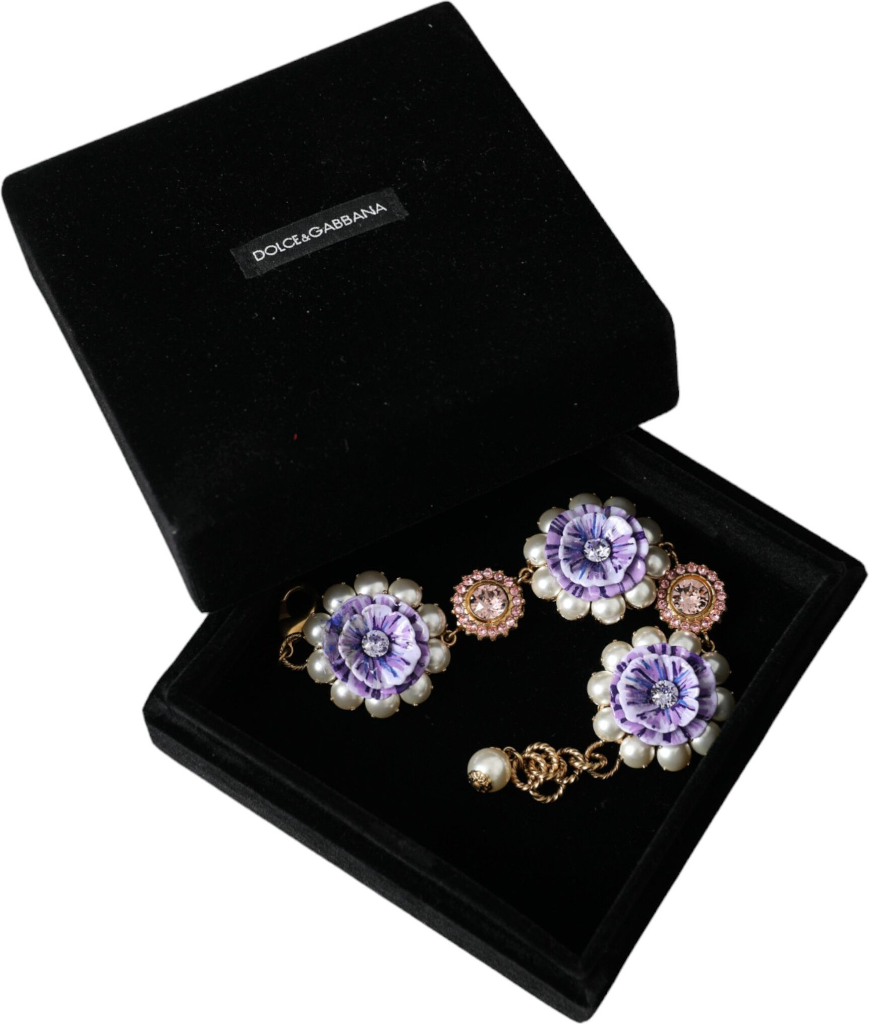 Bracelet Dolce & Gabbana Gold FIORI BLOOMING