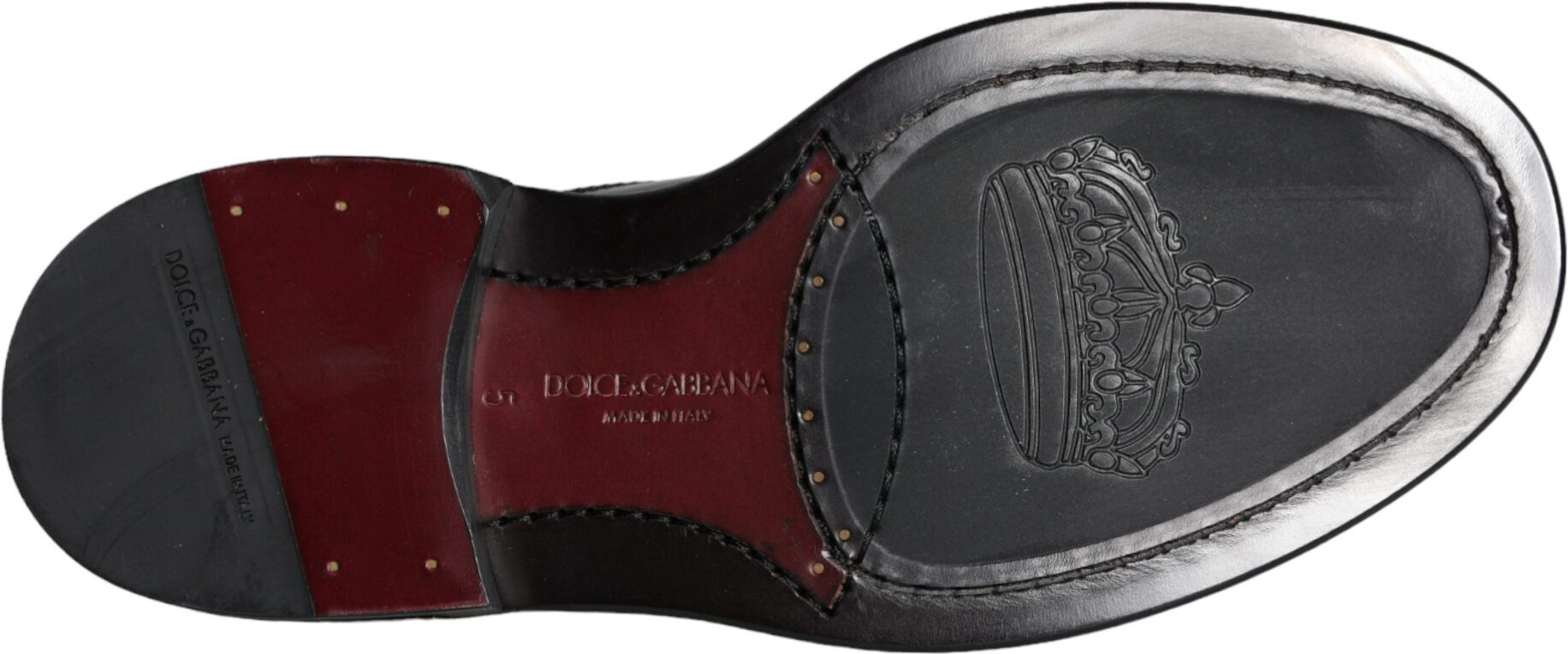 Oxford Wingtip Dolce & Gabbana rasmiy erkaklar poyabzali