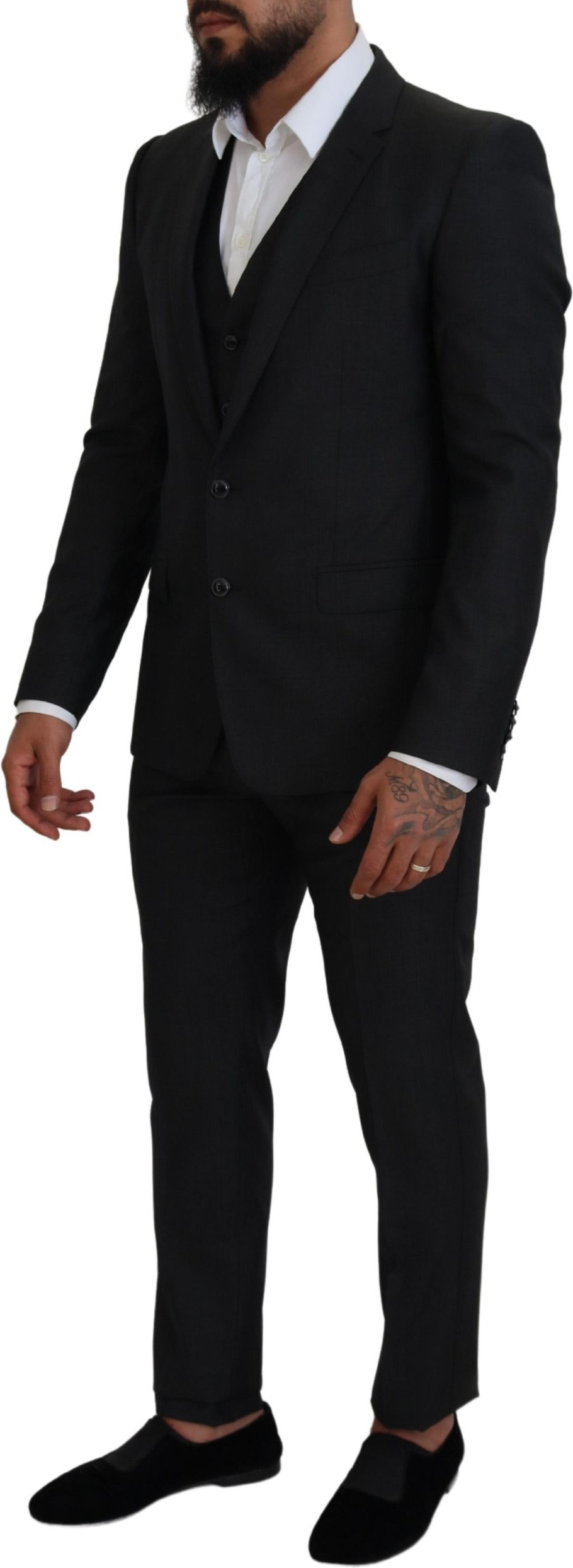 Suit Gray MARTINI Dolce & Gabbana