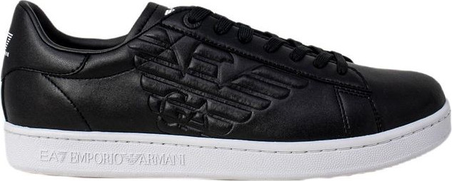Sneakers Armani EA7 Emporio Black And White Polyethylene Low Top Sneakers