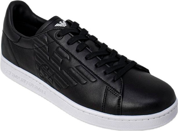 Sneakers Armani EA7 Emporio Black And White Polyethylene Low Top Sneakers