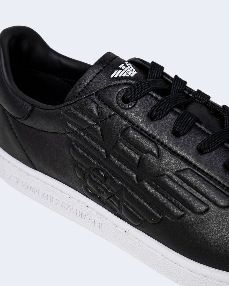 Sneakers Armani EA7 Emporio Black And White Polyethylene Low Top Sneakers