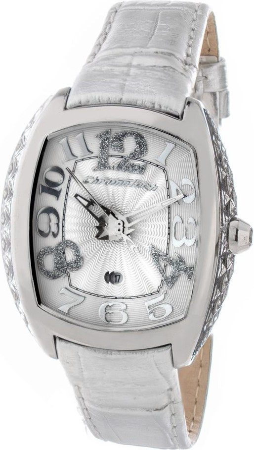Watch Chronotech Silver Leather