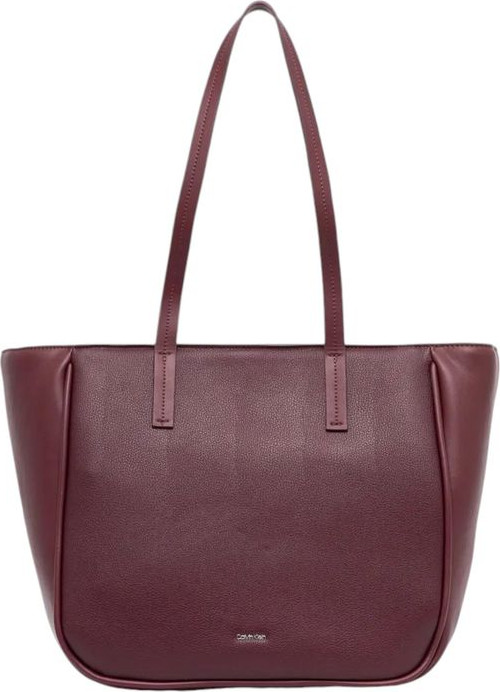 Handbag Calvin Klein Bordeaux