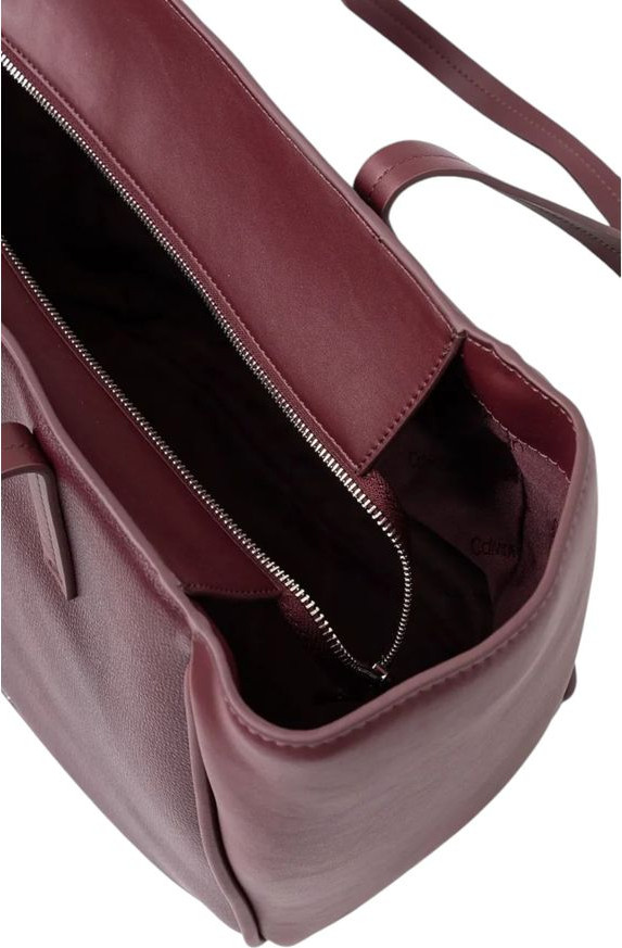 Handbag Calvin Klein Bordeaux