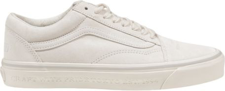 Бежевые низкие кеды Vans из замши