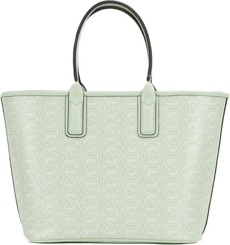 Tote Handbag Michael Kors Jodie Small Jacquard Logo Recycled Polyester