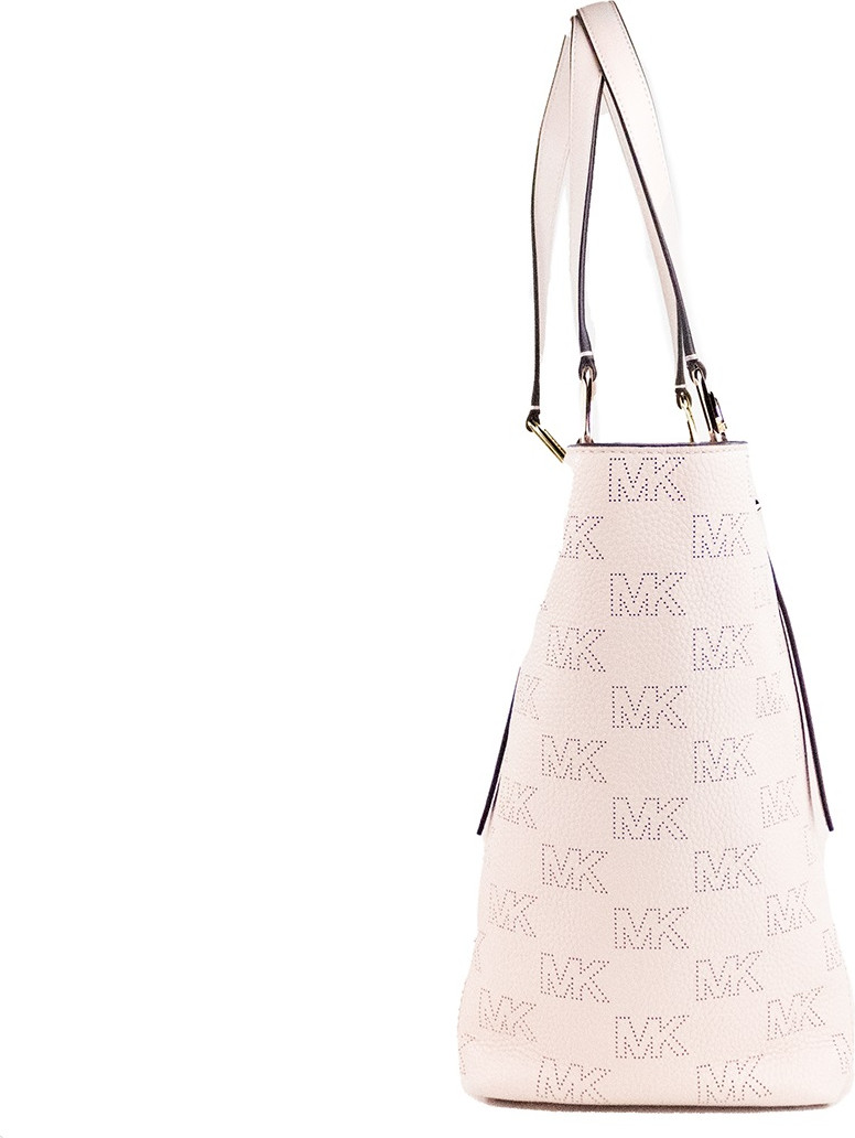 Tote Bag Michael Kors Arlo Large Powder Blush Leather Shoulder Tomb Grab Tote Purse Bag