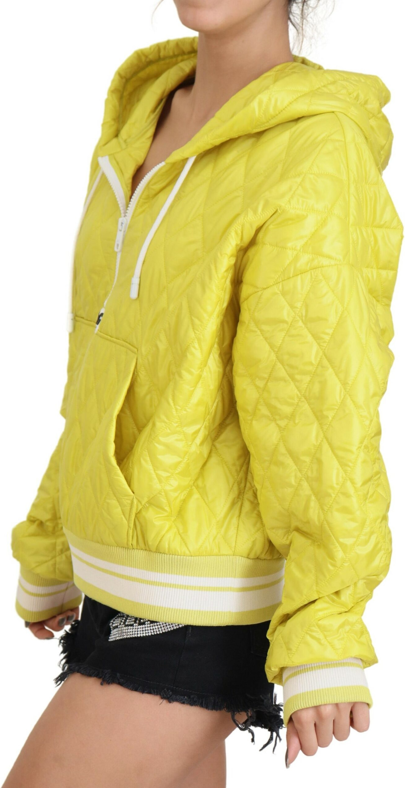 Dolce & Gabbana dan sari, kapyushonli, yumshoq ko'ylakli jaket