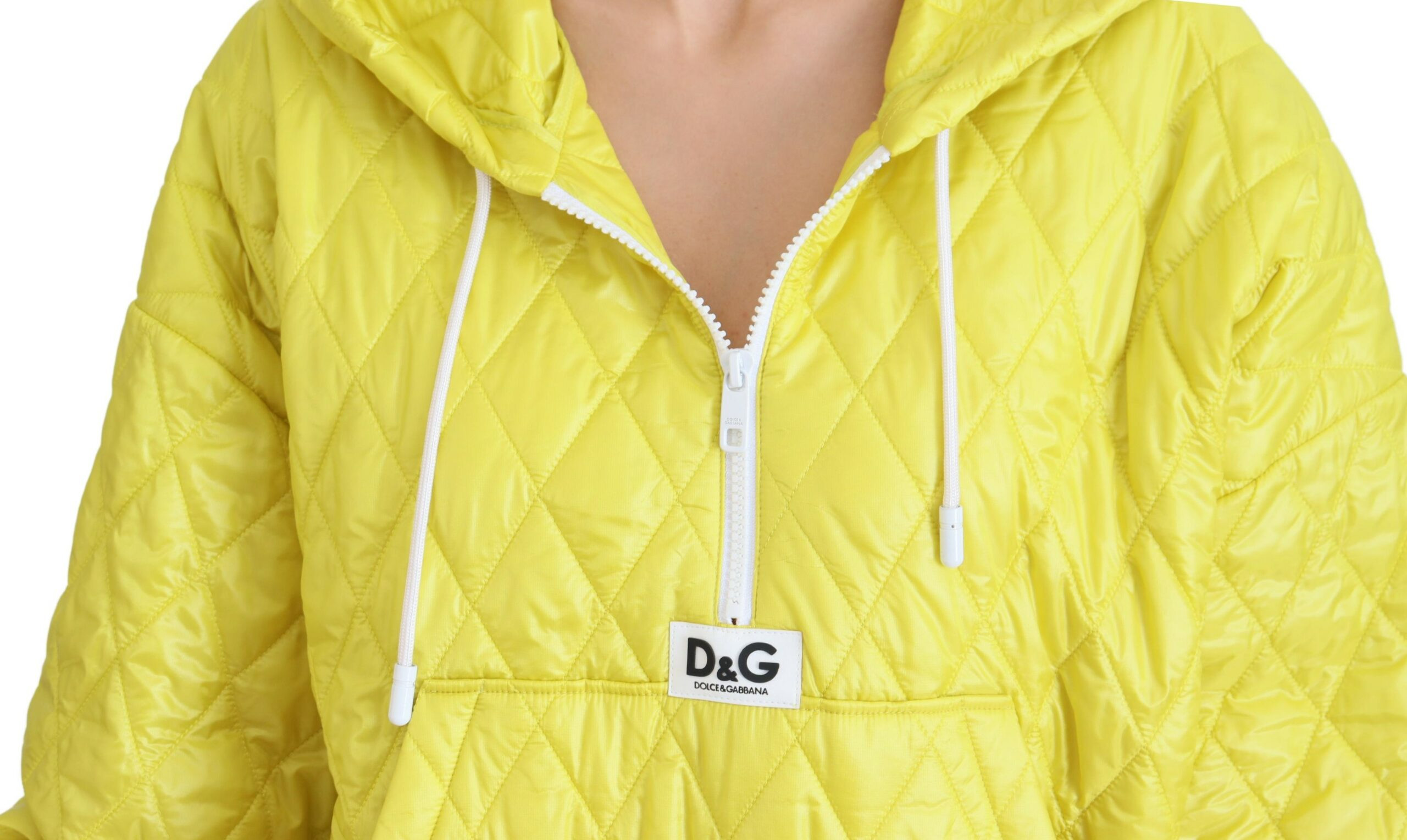 Dolce & Gabbana dan sari, kapyushonli, yumshoq ko'ylakli jaket