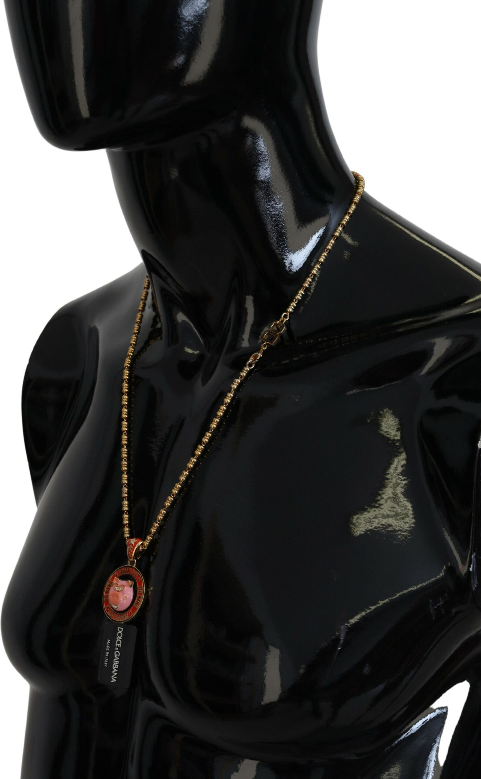 Necklace Dolce & Gabbana SUPER PIG Logotip Zanjiri