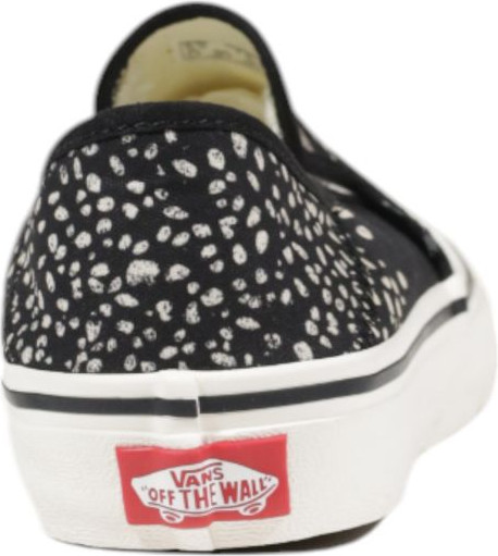 Кроссовки Vans Черные кожаные кроссовки