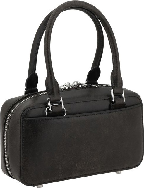 Handbag Self-Portrait Black Distressed Handbag